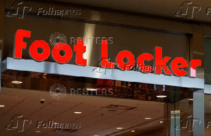 FILE PHOTO: The sign outside the Foot Locker store in Broomfield