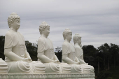 Estátua de buda em Ibiraçu (ES)