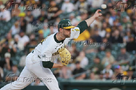 MLB: San Diego Padres at Athletics