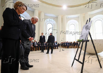 Requiem for Pope Francis at St Hedwig's Cathedral in Berlin