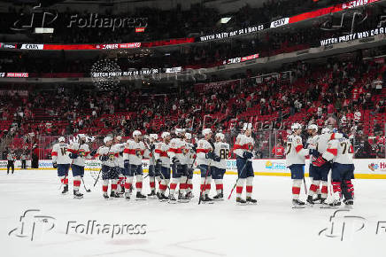 NHL: Stanley Cup Playoffs-Florida Panthers at Carolina Hurricanes