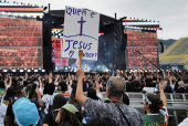 Evangelicals take part in the 
