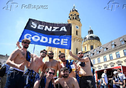 Champions League - Final - Paris St Germain and Inter Milan fans gather in Munich