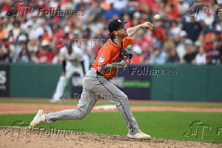MLB: Houston Astros at Cleveland Guardians