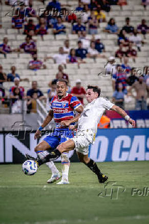 Partida entre Fortaleza e Santos pelo Campeonato Brasileiro