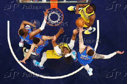 NBA: Finals-Oklahoma City Thunder at Indiana Pacers