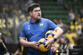 CEV Women's Volleyball European Golden League semifinal - Ukraine vs Sweden