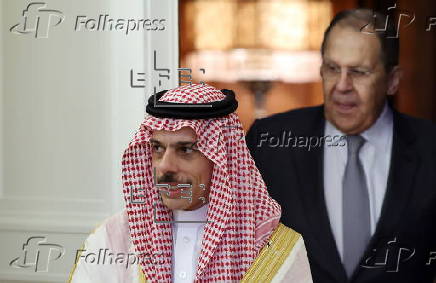 Saudi Arabia's Foreign Minister Prince Faisal bin Farhan al-Saud visits Russia