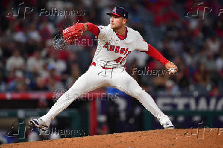 MLB: Texas Rangers at Los Angeles Angels