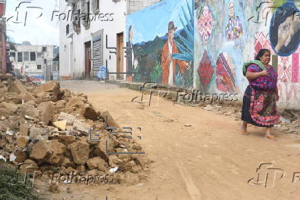 Sismos que dejaron al menos dos muertos, causan daños a casas y carreteras en Guatemala
