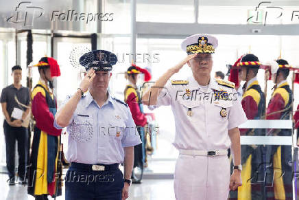 John Daniel Caine, Chairman of the U.S. Joint Chiefs of Staff visits Seoul