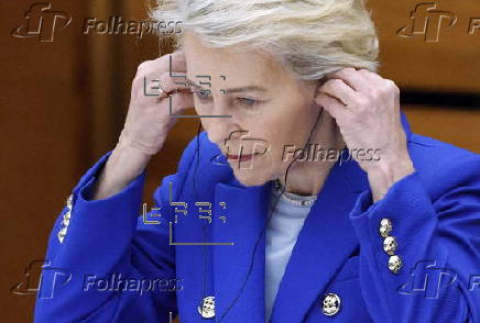 Ursula von der Leyen meets Keidanren Chairman Yoshinobu Tsutsui in Tokyo