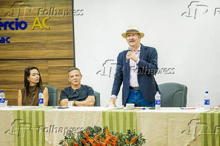 RIO BRANCO, AC, 25.07.2025-PALESTRA COM ALDO REBELO SOBRE A AMAZONIA