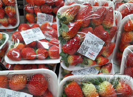 Preço do Morango dispara sos supermercados