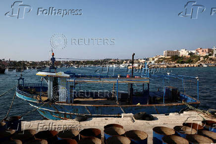 Aftermath of migrant shipwreck off Italy's Lampedusa island