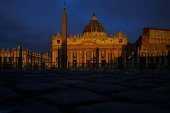 Pope Francis lies in state in St. Peter's Basilica at the Vatican