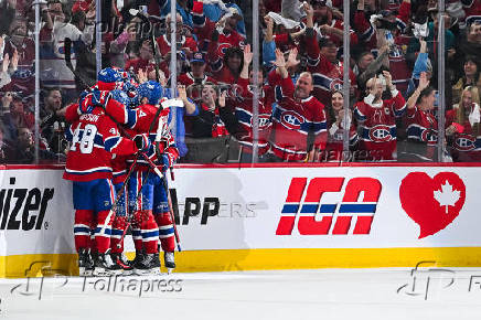 NHL: Stanley Cup Playoffs-Washington Capitals at Montreal Canadiens