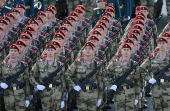 Rehearsal for Victory Day parade in Moscow