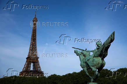 The Eiffel Tower in Paris