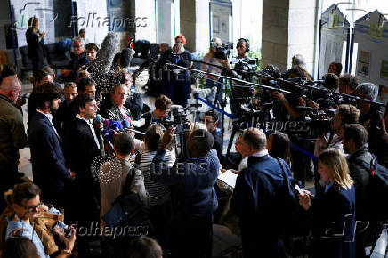 Verdict in the trial of ex-surgeon Joel Le Scouarnec at the courthouse in Vannes
