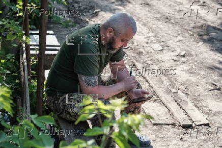 Ukrainian forces conduct tank and equipment maintenance near the Kupyansk frontline