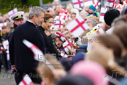 Danish Royal Couple on an official visit to the Faroe Islands