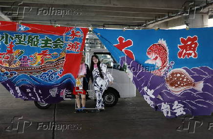 Chikura Matsuri summer festival in Chiba Prefecture