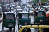 Monsoon rainfall in Peshawar
