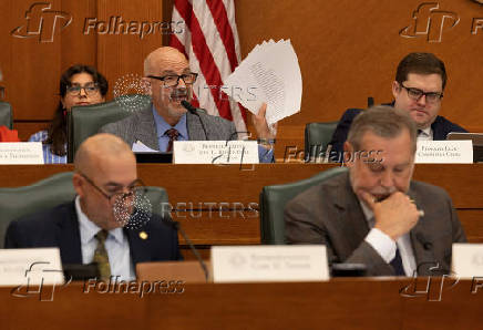 Hearing on effort by Texas Republicans, backed by U.S. President Donald Trump, to redraw congressional lines, in Austin