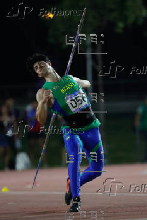 Atletismo: lanzamiento de jabalina masculino