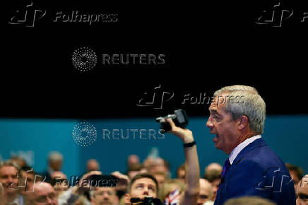 Reform UK party conference, in Birmingham