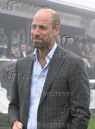 The Prince Of Wales Opens New Road At Mousehole Football Club