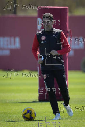 Entrenamiento del Girona FC
