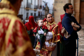 Procession during Holy Week in Ronda