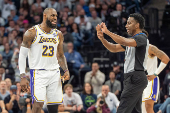 NBA: Playoffs-Los Angeles Lakers at Minnesota Timberwolves