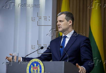 Lithuanian prime minister Gintautas Paluckas visits Moldova