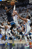 NBA: Playoffs-Oklahoma City Thunder at Minnesota Timberwolves