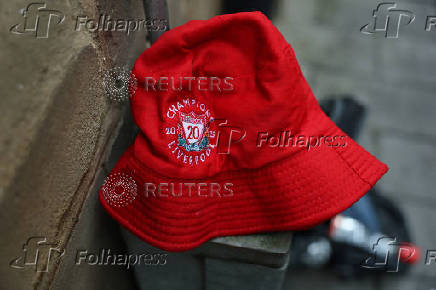 Aftermath of an incident where a car hit fans at the Liverpool parade