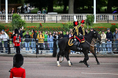 Colonel's review rehearsal for Trooping the Colour, in London