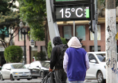Manhã fria na capital paulista