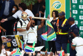 South Africa return home after historic World Test Championship Win