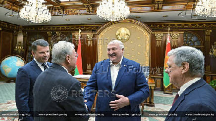 Belarusian President Lukashenko meets U.S. special envoy Kellogg in Minsk