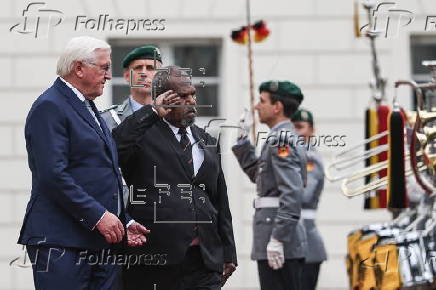 Papua New Guinea's Governor General Bob Dadae visits Berlin