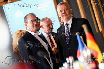 European interior ministers meet on Germany's highest peak to discuss migration policies near Garmisch-Partenkirchen