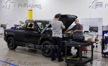 Slate Auto's beta production facility in Orion Township