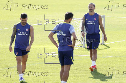 Entrenamiento del Atlético de Madrid