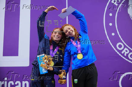 Brasileña y colombiana sorprenden con doble oro y récord en natación de los Panamericanos