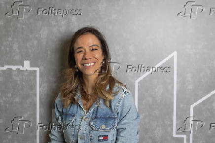 Miá Mello na estreia de 