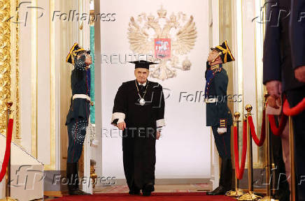 Folhapress - Fotos - Inauguration of Russian President Vladimir Putin ...