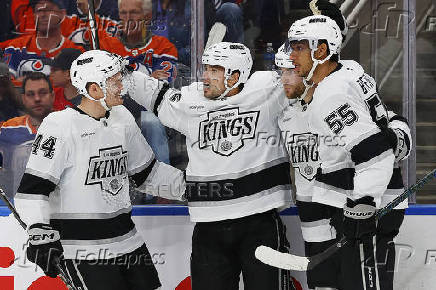 NHL: Stanley Cup Playoffs-Los Angeles Kings at Edmonton Oilers